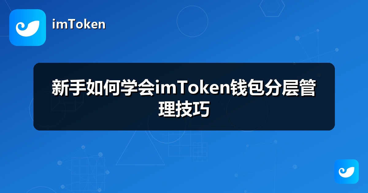 新手如何学会imToken钱包分层管理技巧